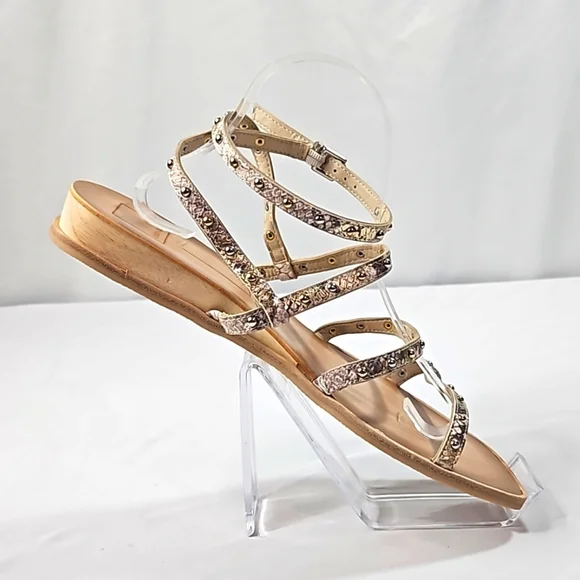 Dolce Vita Rozie Studded Strappy Sandals Size 11 - Picture 4 of 7